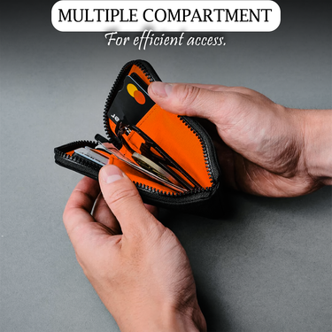 Premium Zip Card Pouch